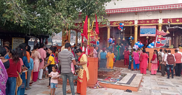 बागेश्वरीमा भक्तजनको भीड