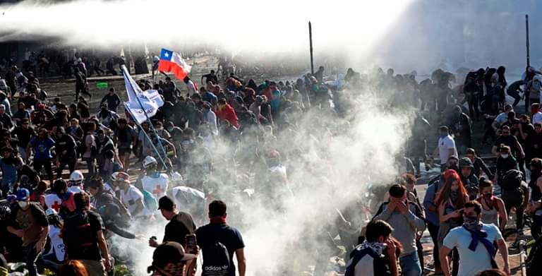 चिलीमा विरोध प्रदर्शन जारी