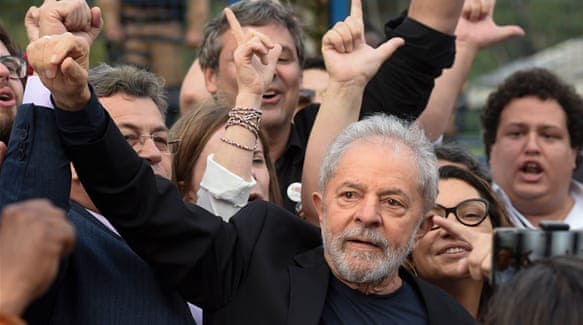 राष्ट्रपती लुईजा जेलमुक्त