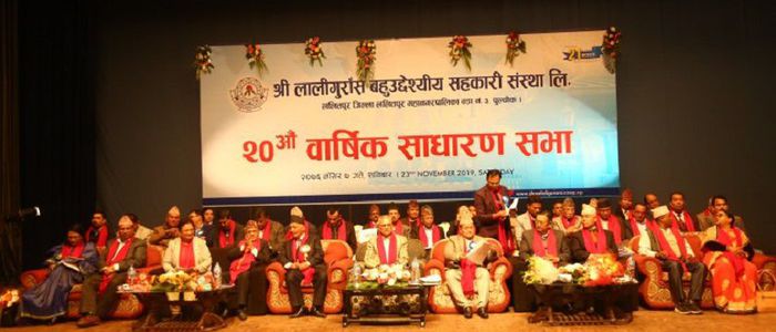 लालीगुराँस बहुउद्देश्यीय सहकारी संस्थाको २०औं वार्षिक साधारणसभा सम्पन्न