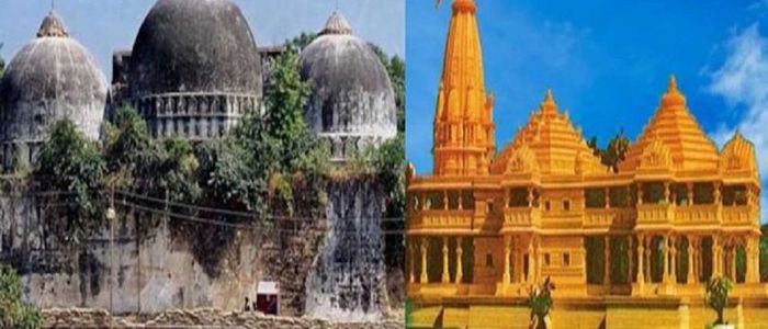 हिन्दुहरुको धार्मिक स्थल आयोध्यामा  मस्जिद बन्दै।