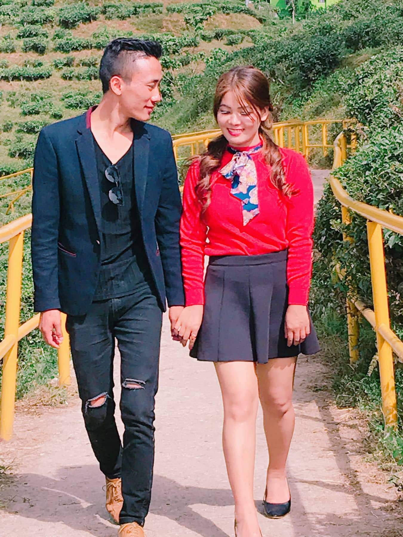 "मेरो मन चोरी लानेलाई " म्युजिक भिडियोको छायांकन